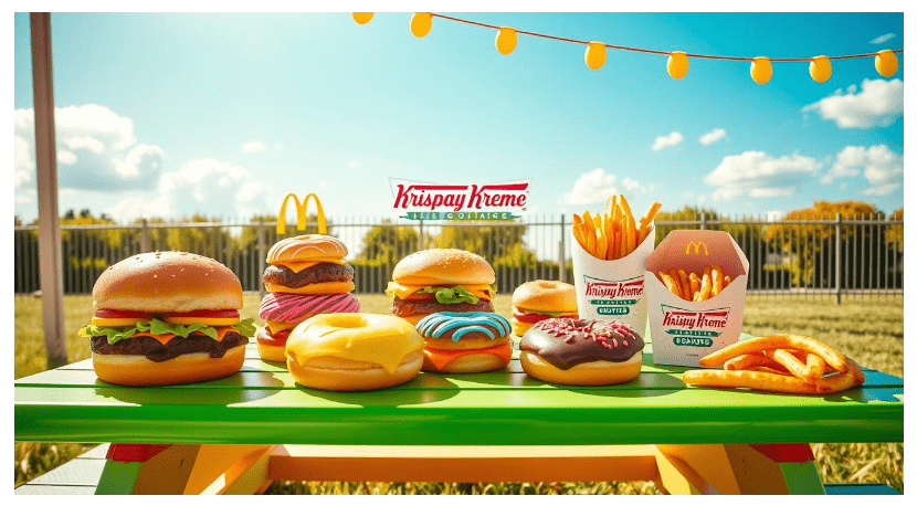 Discover the delicious partnership of McDonald's Krispy Kreme menu featuring iconic doughnuts now available at select locations. Find prices and treat yourself to fresh-made favorites daily